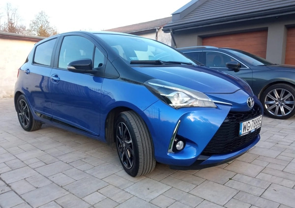 Toyota Yaris cena 56650 przebieg: 80000, rok produkcji 2018 z Piaski małe 106